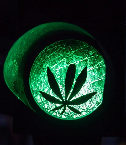 Cannabis-Legalisierungs-Ampel